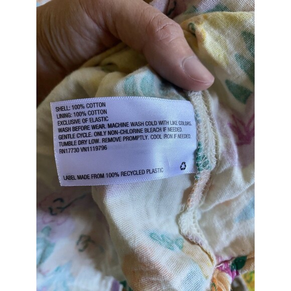 Lot Of 2 Cat & Jack Girls Dress & Tank Size L 10/12 100% Cotton Great Condition - Picture 7 of 9